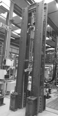 Prüffeld Belastungsrahmen 100 kN Belastungsrahmen 100kN